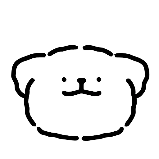 😠 Эмодзи «Maltese Puppy» для Telegram