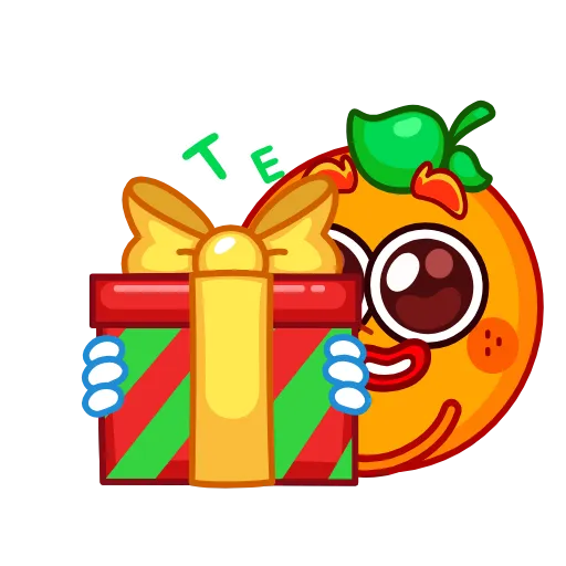 🎁 Эмодзи «Мандариныч» для Telegram