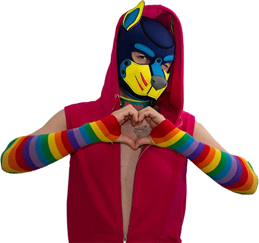 ❤️ Стикер «Mango Pup» для Telegram