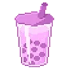 🧋 Эмодзи «૮꒰ ,, • ༝ •,,꒱ა ♡» для Telegram