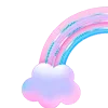 🌈 Эмодзи «૮꒰ ,, • ༝ •,,꒱ა ♡» для Telegram