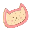 🕰 Эмодзи «૮꒰ ,, • ༝ •,,꒱ა ♡» для Telegram