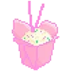 🥡 Эмодзи «૮꒰ ,, • ༝ •,,꒱ა ♡» для Telegram