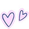 💗 Эмодзи «૮꒰ ,, • ༝ •,,꒱ა ♡» для Telegram