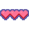 💕 Эмодзи «૮꒰ ,, • ༝ •,,꒱ა ♡» для Telegram