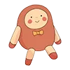 🙂 Эмодзи «૮꒰ ,, • ༝ •,,꒱ა ♡» для Telegram