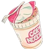 🥡 Эмодзи «૮꒰ ,, • ༝ •,,꒱ა ♡» для Telegram