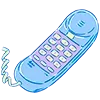 📞 Эмодзи «૮꒰ ,, • ༝ •,,꒱ა ♡» для Telegram