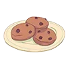 🍪 Эмодзи «૮꒰ ,, • ༝ •,,꒱ა ♡» для Telegram