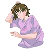🫠 Эмодзи «૮꒰ ,, • ༝ •,,꒱ა ♡» для Telegram