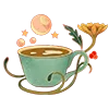 ☕️ Эмодзи «复古表情包» для Telegram