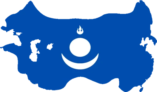 🇲🇳 Стикер «MapingStick» для Telegram