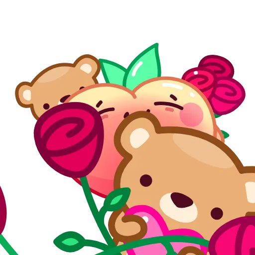 🧸 Эмодзи «8 March» для Telegram