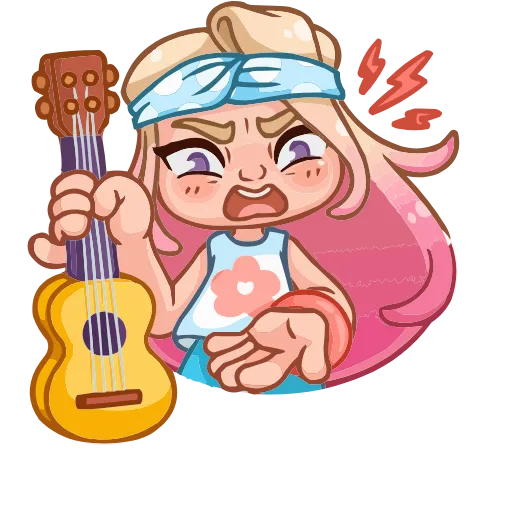 🎸 Эмодзи «Набор эмоджи с Маргариткой из ВК в качестве» для Telegram