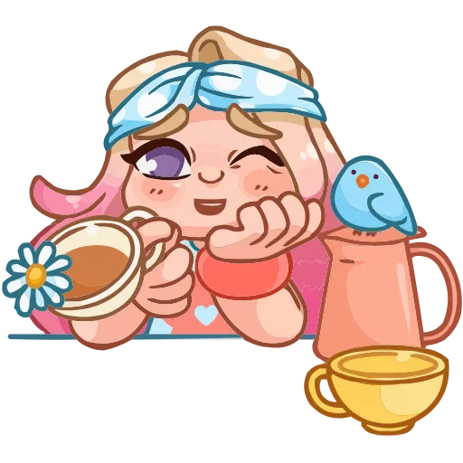🍵 Эмодзи «Набор эмоджи с Маргариткой из ВК в качестве» для Telegram