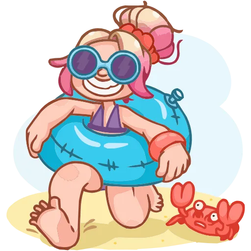 🏖 Эмодзи «Набор эмоджи с Маргариткой из ВК в качестве» для Telegram