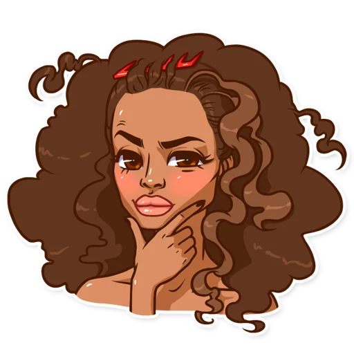 🤔 Стикер «Maria del Carmen» для Telegram