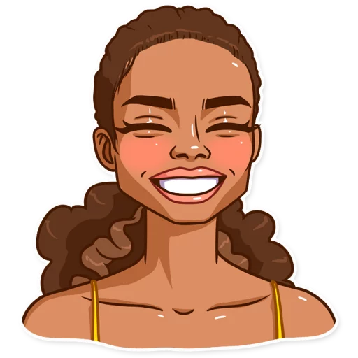 😁 Стикер «Maria del Carmen» для Telegram