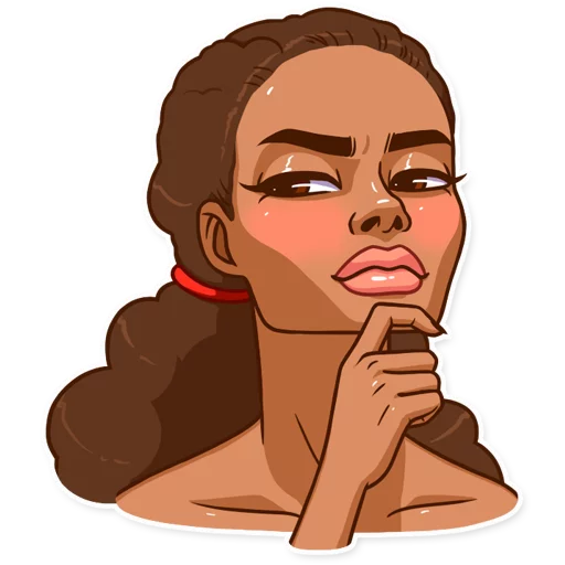 👀 Стикер «Maria del Carmen» для Telegram