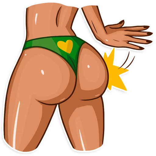 🍑 Стикер «Maria del Carmen» для Telegram