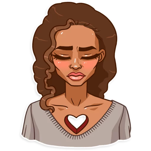 💔 Стикер «Maria del Carmen» для Telegram