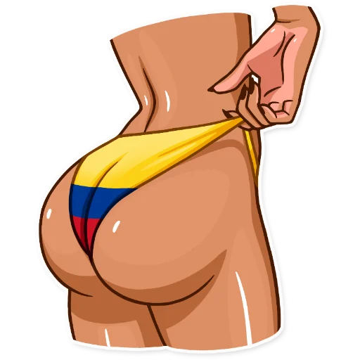🍑 Стикер «Maria del Carmen» для Telegram