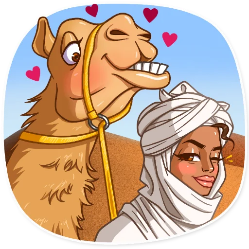 🥰 Стикер «Maria del Carmen» для Telegram