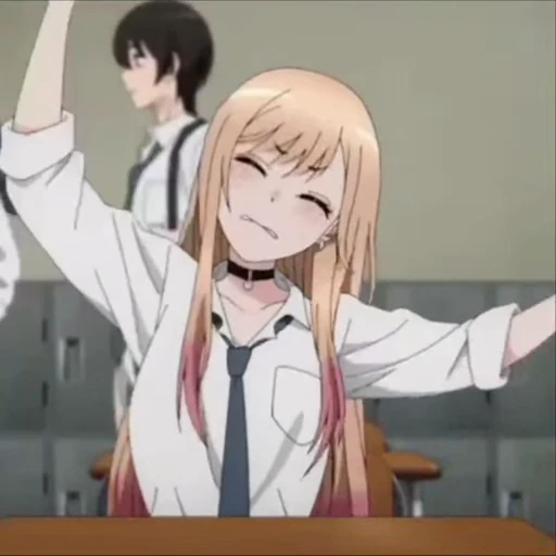 🍥 Стикер «Marin Kitagawa» для Telegram