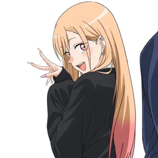 🍥 Стикер «Marin Kitagawa» для Telegram