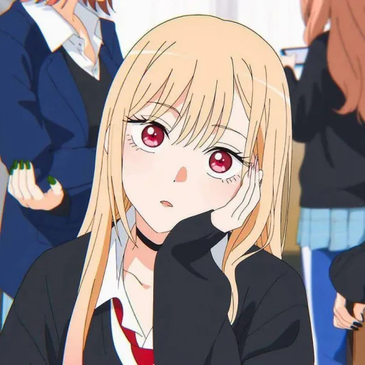 🍥 Стикер «Marin Kitagawa» для Telegram