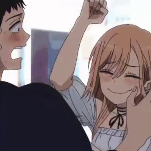 🍥 Стикер «Marin Kitagawa» для Telegram