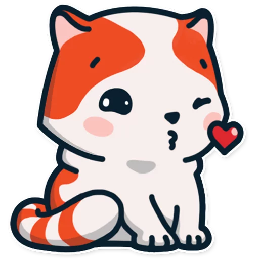 Стикерпак Marsey the Cat для Telegram