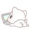 🤗 Эмодзи «Кисюля ᜊ ᜊ» для Telegram