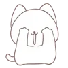 😊 Эмодзи «Кисюля ᜊ ᜊ» для Telegram