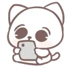 🤔 Эмодзи «Marshmallow Kitty» для Telegram