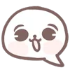 😀 Эмодзи «Marshmallow Kitty» для Telegram