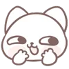 😈 Эмодзи «Marshmallow Kitty» для Telegram