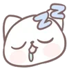 😴 Эмодзи «Marshmallow Kitty» для Telegram