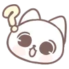 🤨 Эмодзи «Marshmallow Kitty» для Telegram