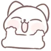 😊 Эмодзи «Marshmallow Kitty» для Telegram