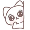 🥹 Эмодзи «Marshmallow Kitty» для Telegram