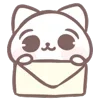 ❤️‍🔥 Эмодзи «Marshmallow Kitty» для Telegram
