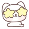 🤩 Эмодзи «Marshmallow Kitty» для Telegram