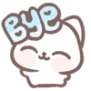 👋 Эмодзи «Marshmallow Kitty» для Telegram