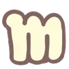 🔤 Эмодзи «Marshmallow Puppies Font» для Telegram