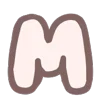 🔤 Эмодзи «Marshmallow Puppies Font» для Telegram