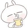 🥛 Эмодзи «Зефирный Щеночек» для Telegram