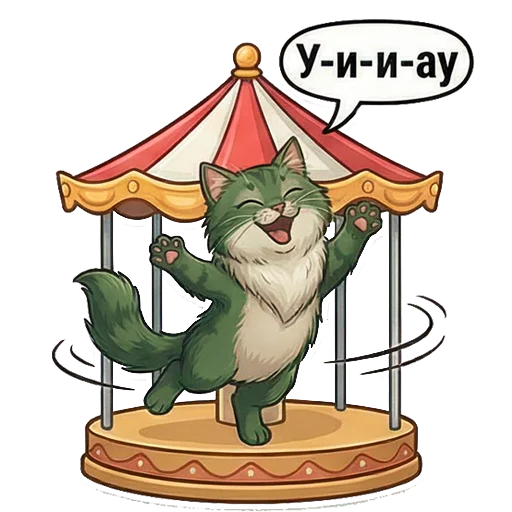 🥳 Стикер «Marsik The Cat» для Telegram