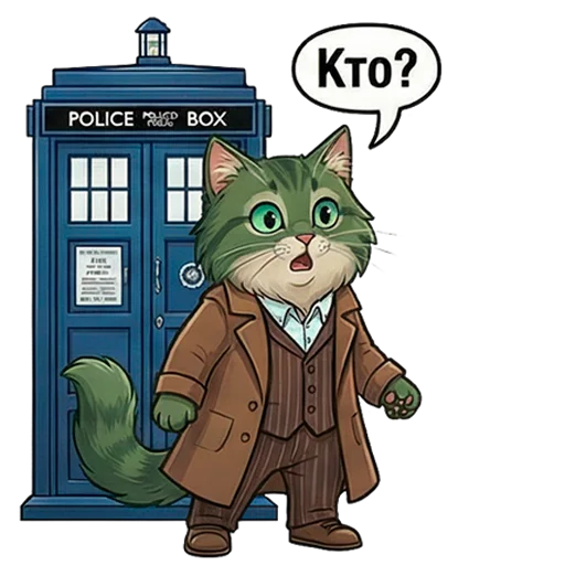 🧐 Стикер «Marsik The Cat» для Telegram
