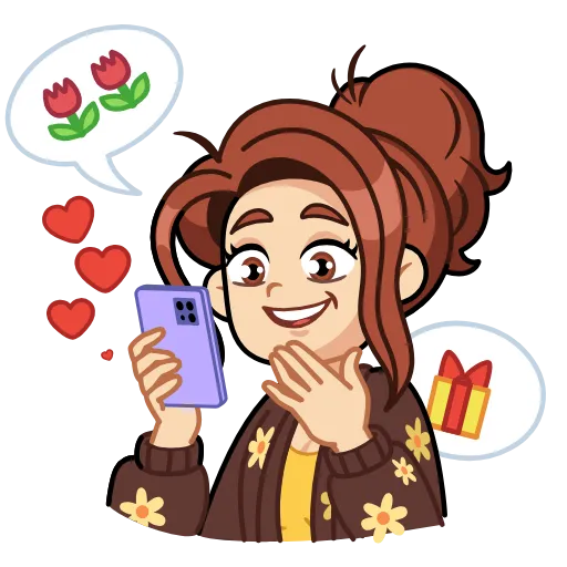 🌹 Стикер «Марта» для Telegram